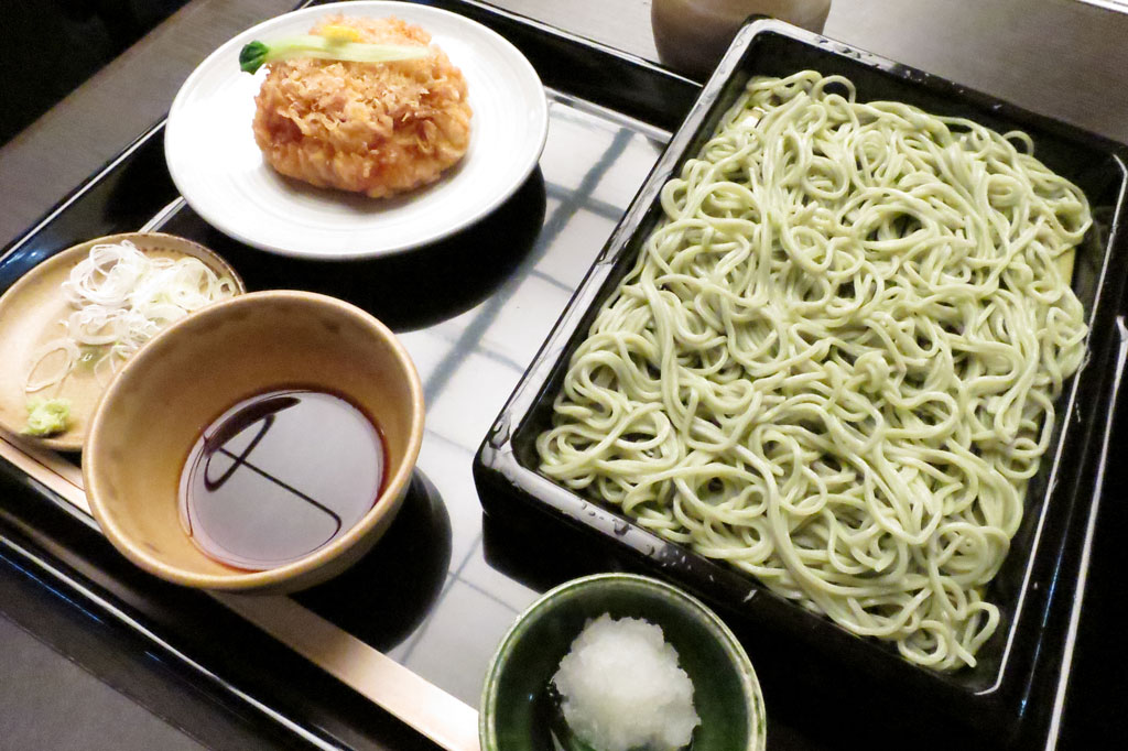 東京神田蕎麦店「かんだやぶそば」天種とせいろ