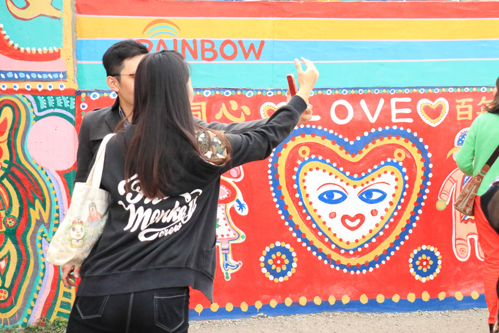 台湾紀行「彩虹眷村」幸運をよぶ撮影ポイント