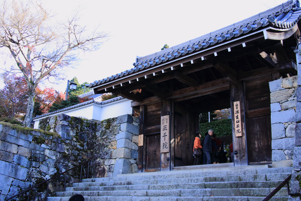 京都「大原三千院」御殿門