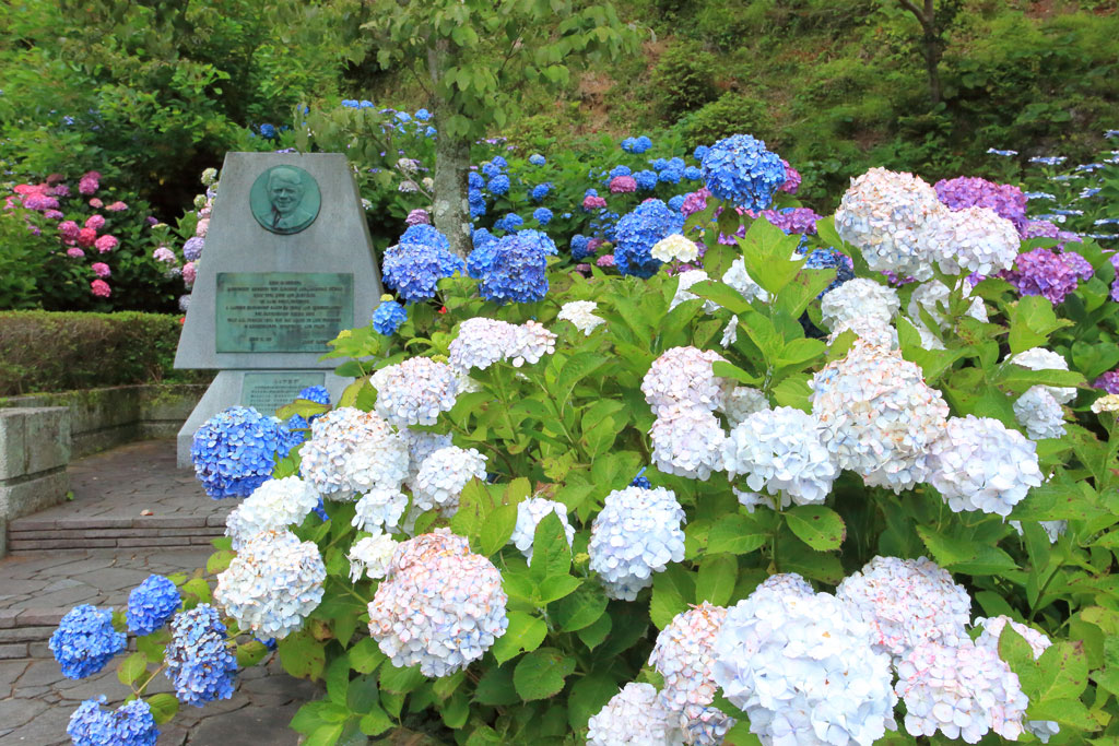 下田市「下田公園」ジミー・カーター大統領来訪記念碑