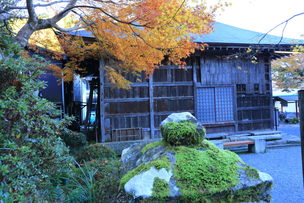 修善寺「指月殿（しげつでん）」指月殿側面