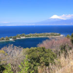 沼津市「大瀬」大瀬崎と富士を望む