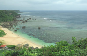 宮古島「東平安名崎」西側の風景