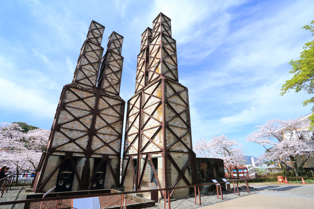 伊豆の国市「韮山反射炉」反射炉の全景