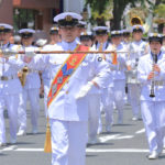 下田市「下田 黒船祭り」県警軍楽隊のパレード