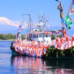 沼津市「大瀬まつり」大瀬崎の祭り船