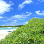 八重山諸島「竹富島」コンドイビーチの夏風景