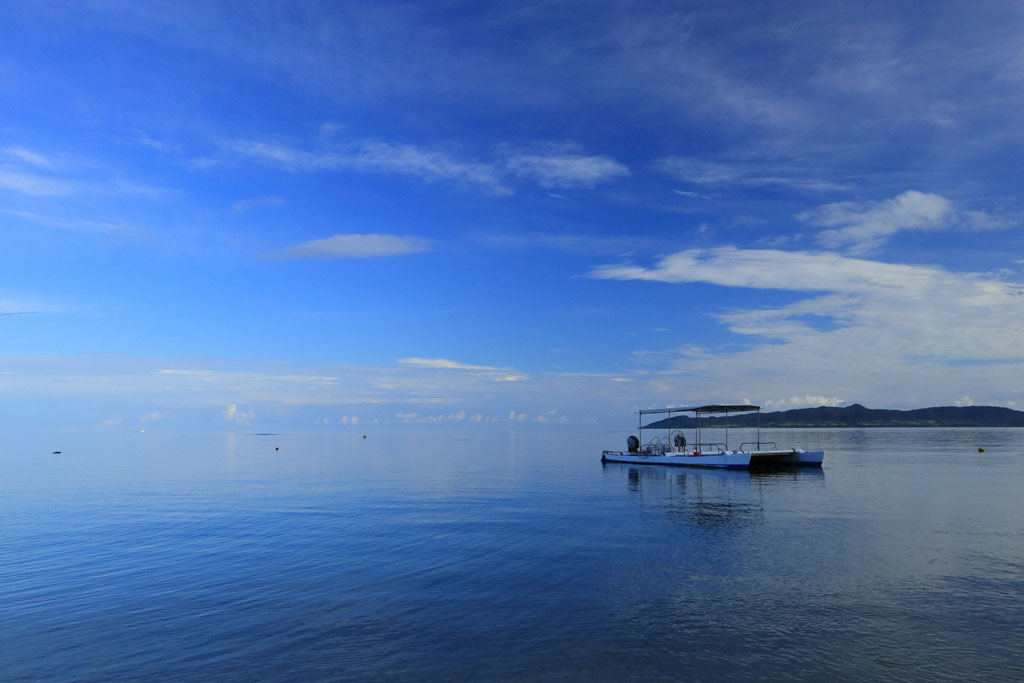 石垣島「フサキビーチ」早朝のビーチ