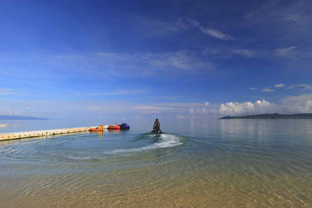石垣島「フサキビーチ」ビーチのマリンレジャー