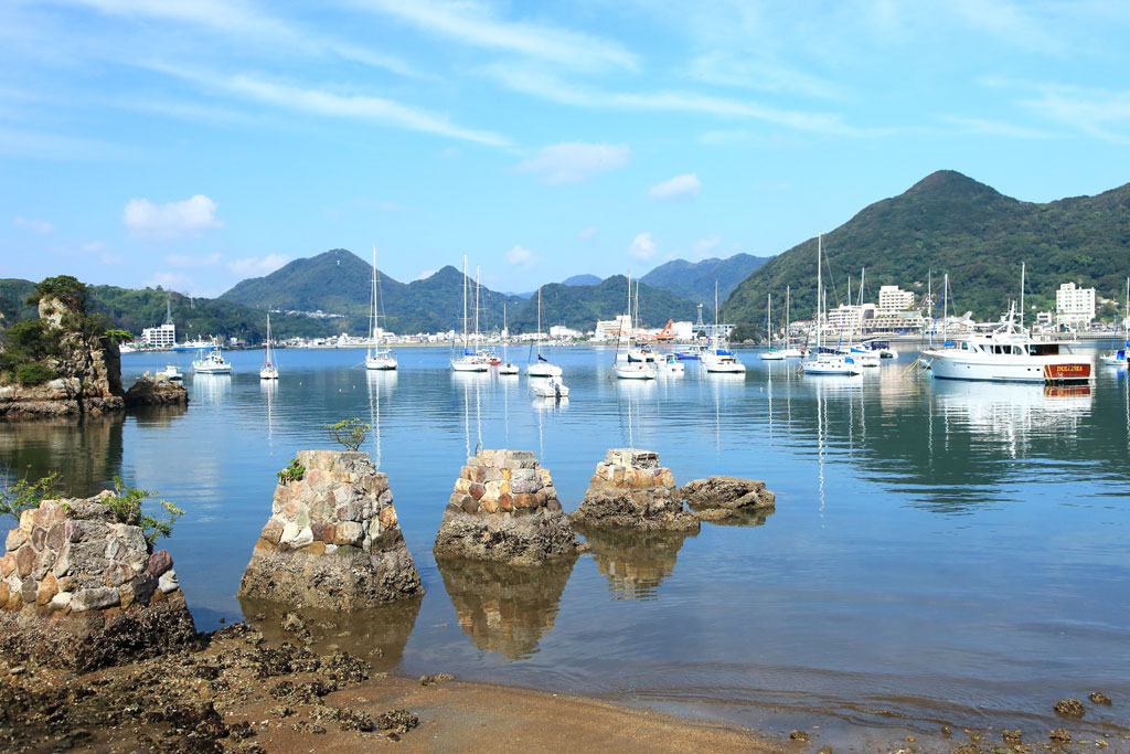 下田市「吉田松陰の史跡」松陰の密航が失敗した下田海岸