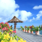 石垣島「フサキビーチ」花のビーチ桟橋