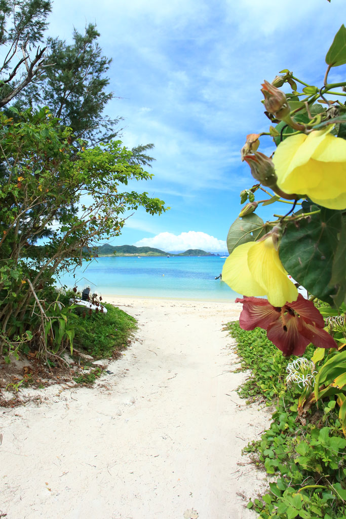 石垣島「底地ビーチ」ビーチ入口
