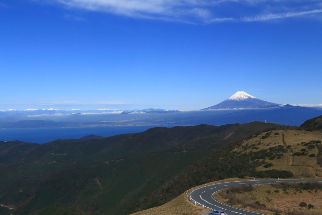 伊豆の夕日・夕景１０選「達磨山からの富士」