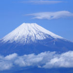 伊豆市「達磨山」富士山の近景